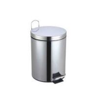 Imagem de Lixeira Inox Redonda com Pedal 5 L Polido – Mood