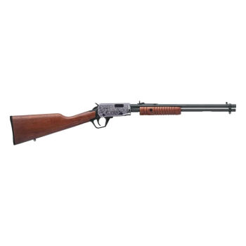 Imagem de RIFLE CAL.22LR 18" CBC PUMP ACTION CORONHA MADEIRA (ENGRAVED)