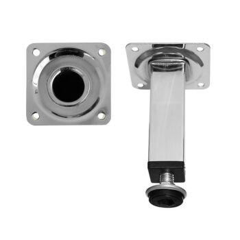Imagem de PÉ METAL PARA SOFÁ E ARMÁRIO (QUADRADO)