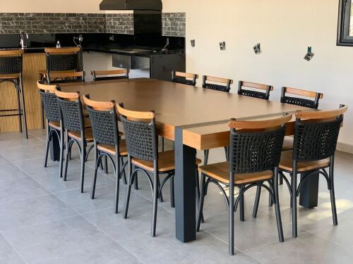 Imagem do produto Mesa Maracanã 300x130cm / comporta até 12 cadeiras