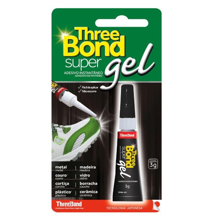 Imagem de Cola Three Bond Super Gel - 3g