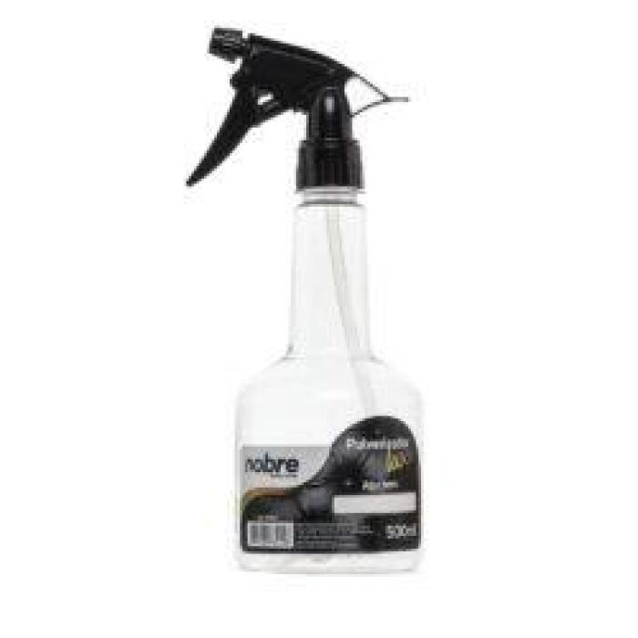Imagem de Pulverizador Transparente 500 mL com Gatilho Black – Nobre