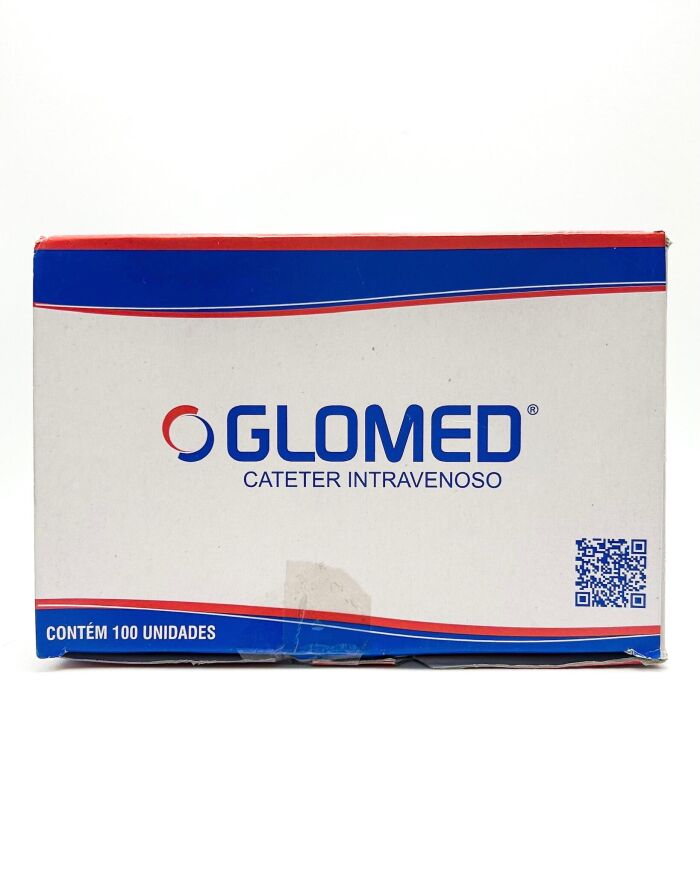 Imagem de Cateter Intravenoso 22G Glomed - Caixa Com 100 Unidades