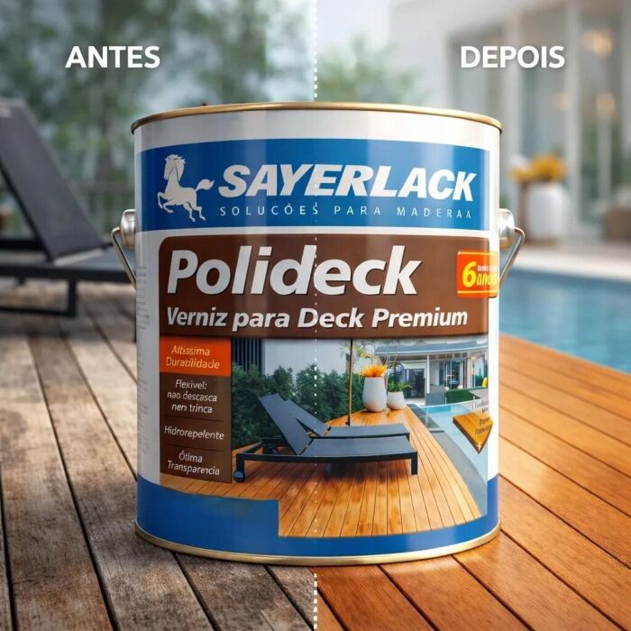 Imagem de VERNIZ SAYERLACK POLIDECK 900ML