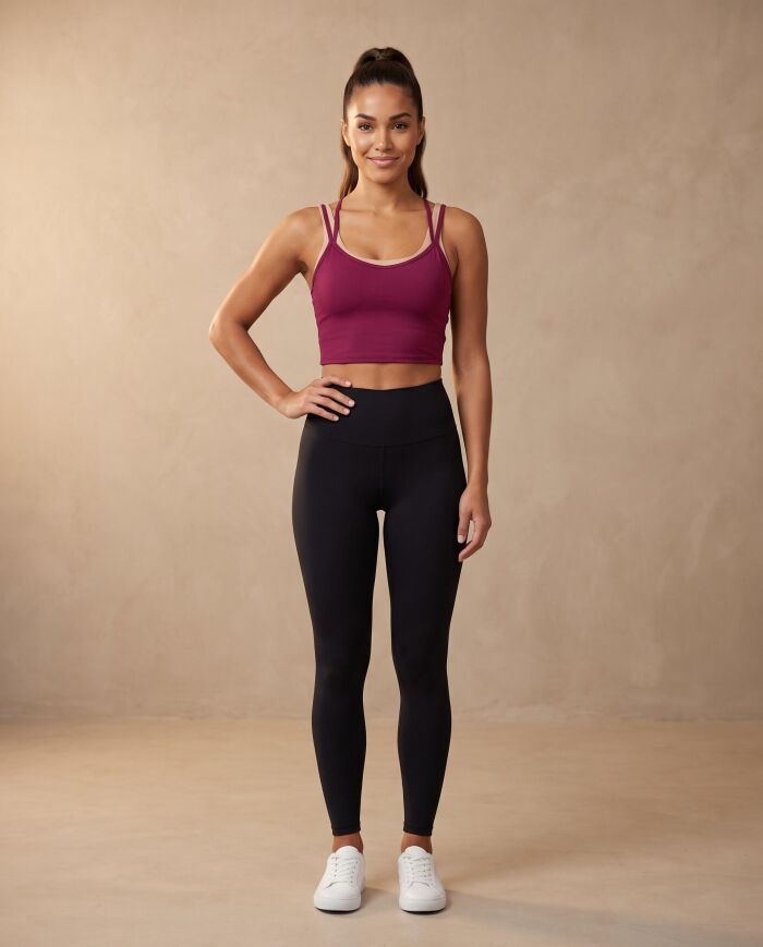 Imagem de Conjunto Top e Legging Fitness