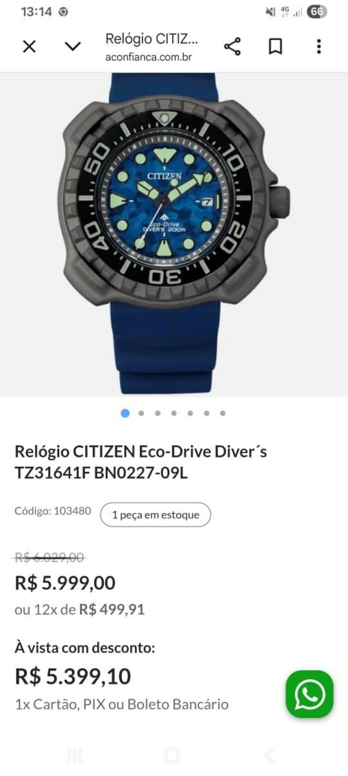 Imagem de Relógio CITIZEN Eco-Drive Diver's