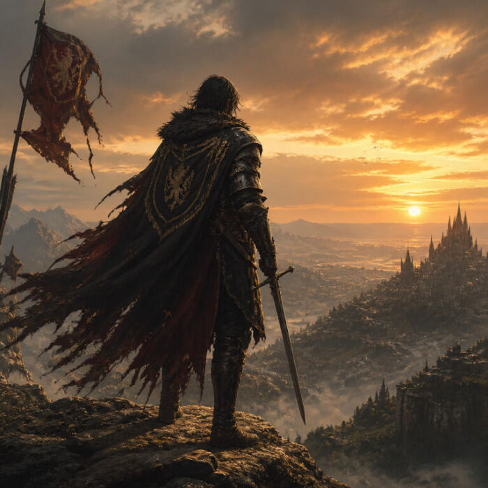 Imagem de Pôster de Fantasia Épica