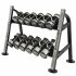 Imagem adicional 0 do item Estante Para Dumbbells em Inox Para 06 Pares