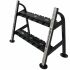 Imagem adicional 3 do item Estante Para Dumbbells em Inox Para 06 Pares