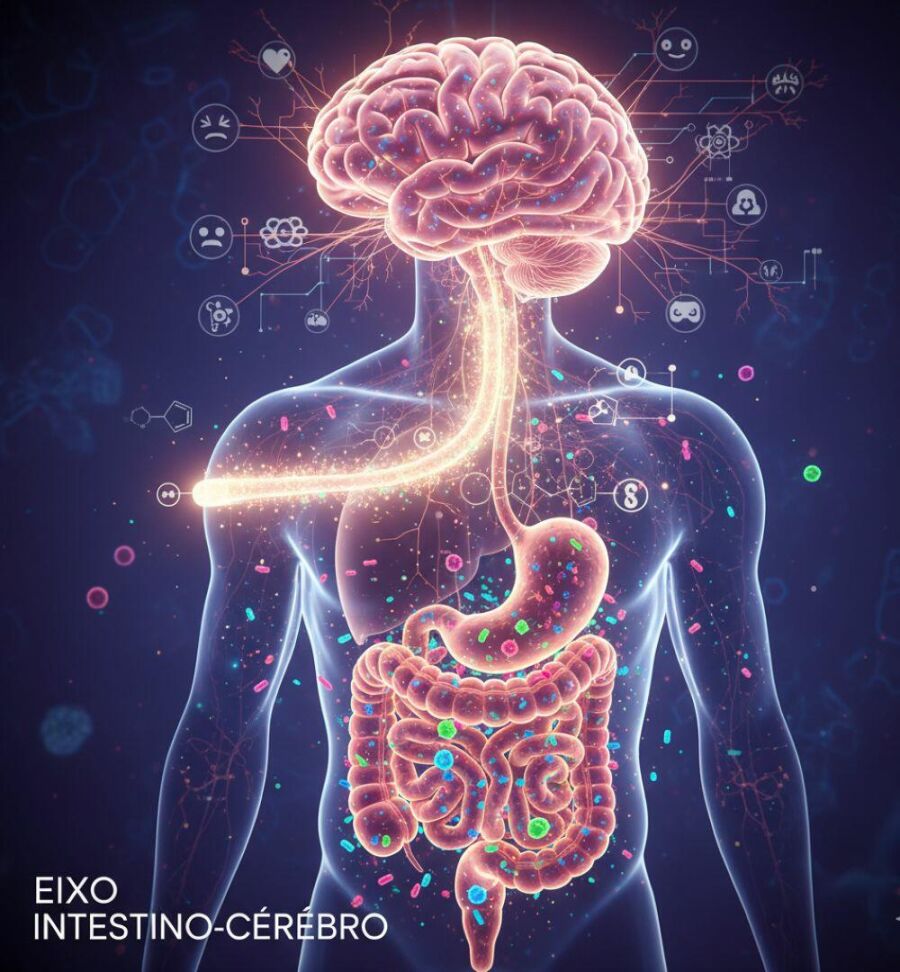 Image: Your gut influences your brain, and fiber helps regulate hormones and emotional state.