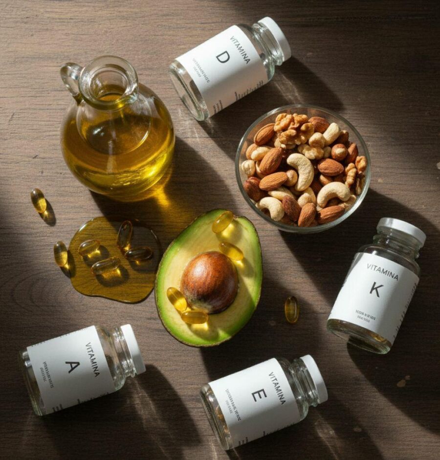 Image: Some vitamins only work well in the presence of fat.