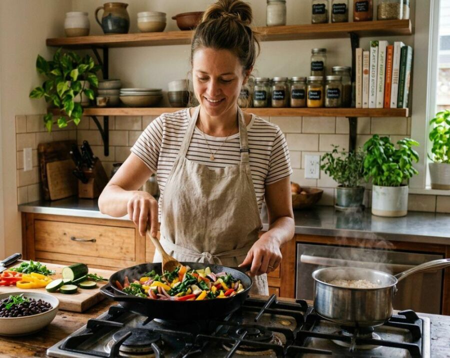 Image: Cooking is one of the most effective strategies to reduce the consumption of ultra-processed foods.