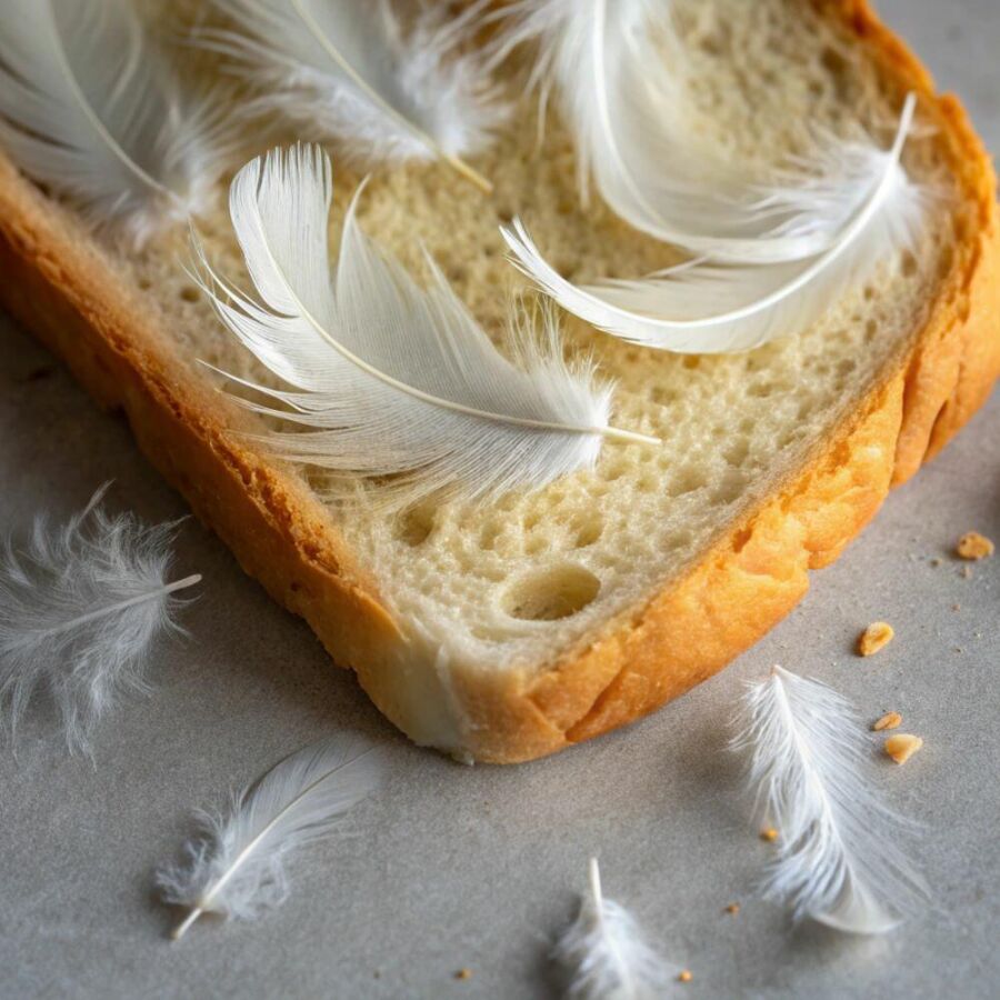 Imagem Para-deixar-o-pão-fofinho-usam-penas-ou-até-cabelo-humano