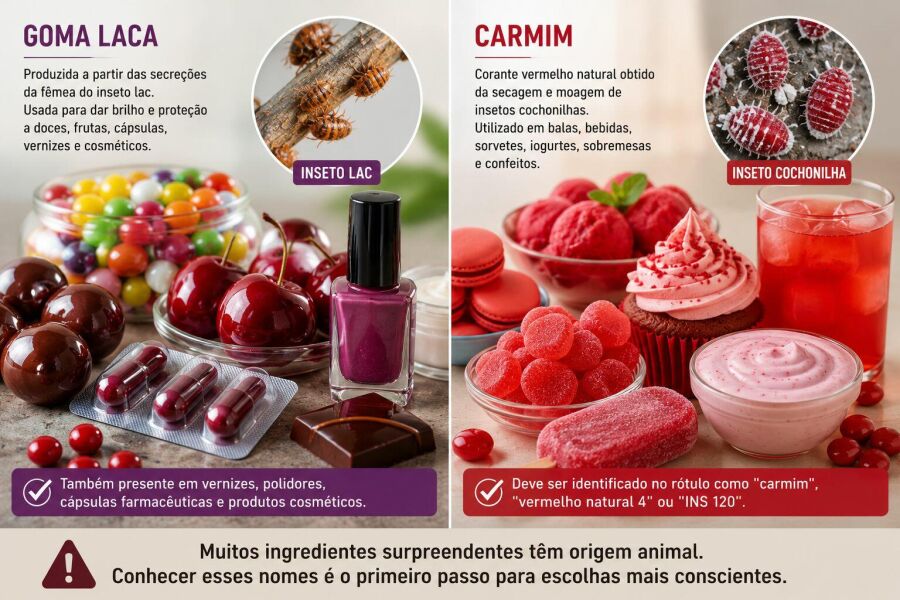 Image: Some of the most surprising ingredients in the food industry originate from insects.