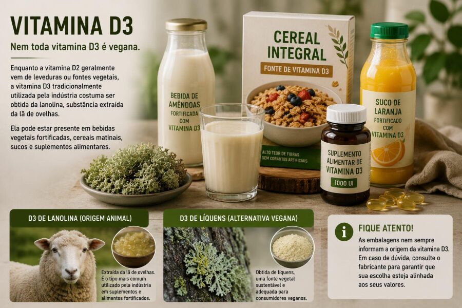 Imagem Muitas-versões-da-vitamina-D3-são-produzidas-a-partir-da-lanolina-da-lã-de-ovelhas