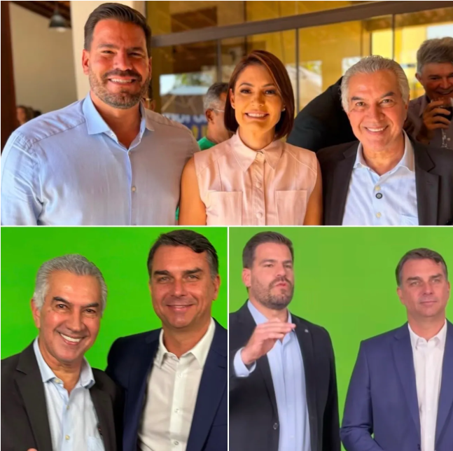 Imagem ilustrativa da matéria Contar e Azambuja se reúnem com família Bolsonaro em Brasília