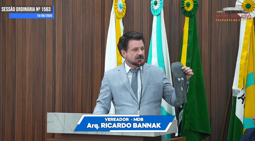 Ilustração da notícia 'Servidores estão com medo': Ricardo Bannaka fala em opressão e endurece críticas à gestão de Chapadão do Sul