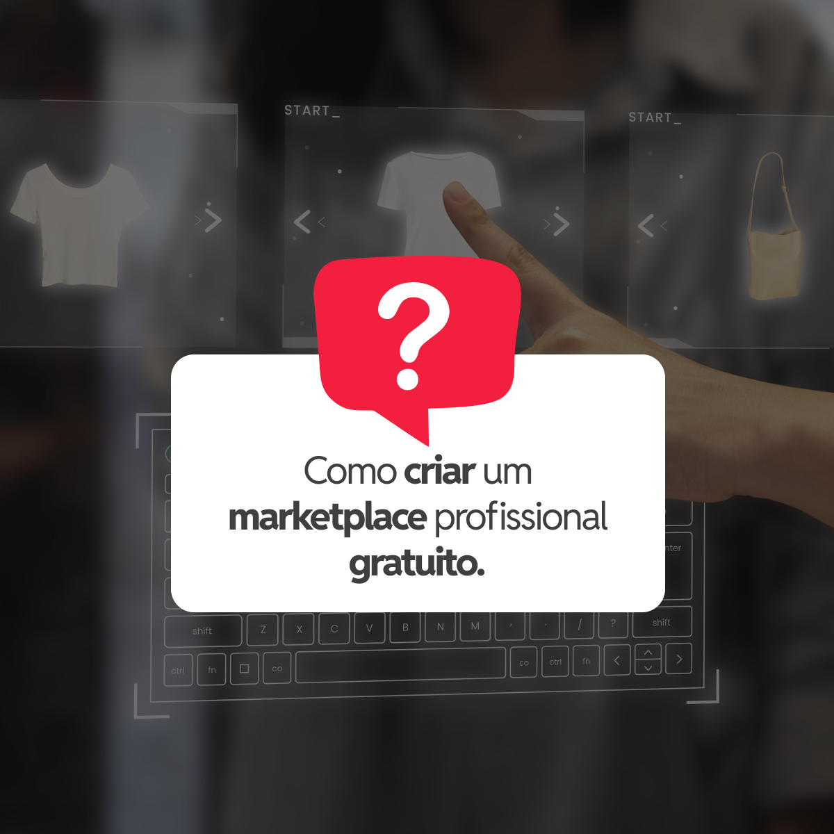 Imagem principal do artigo Como criar um site de vendas profissional gratuito | Primeiros passos no e-commerce