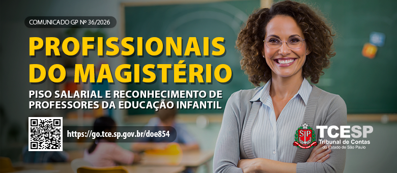 Imagem da notícia TCESP alerta municípios sobre nova lei que reconhece professores da educação infantil como profissionais do magistério
