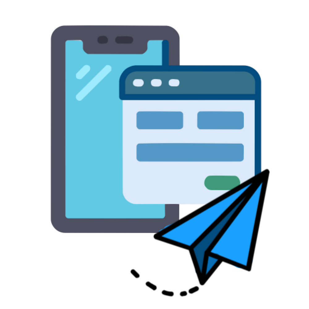 Website com formulário de inscrição para disparos de e-mail marketing
