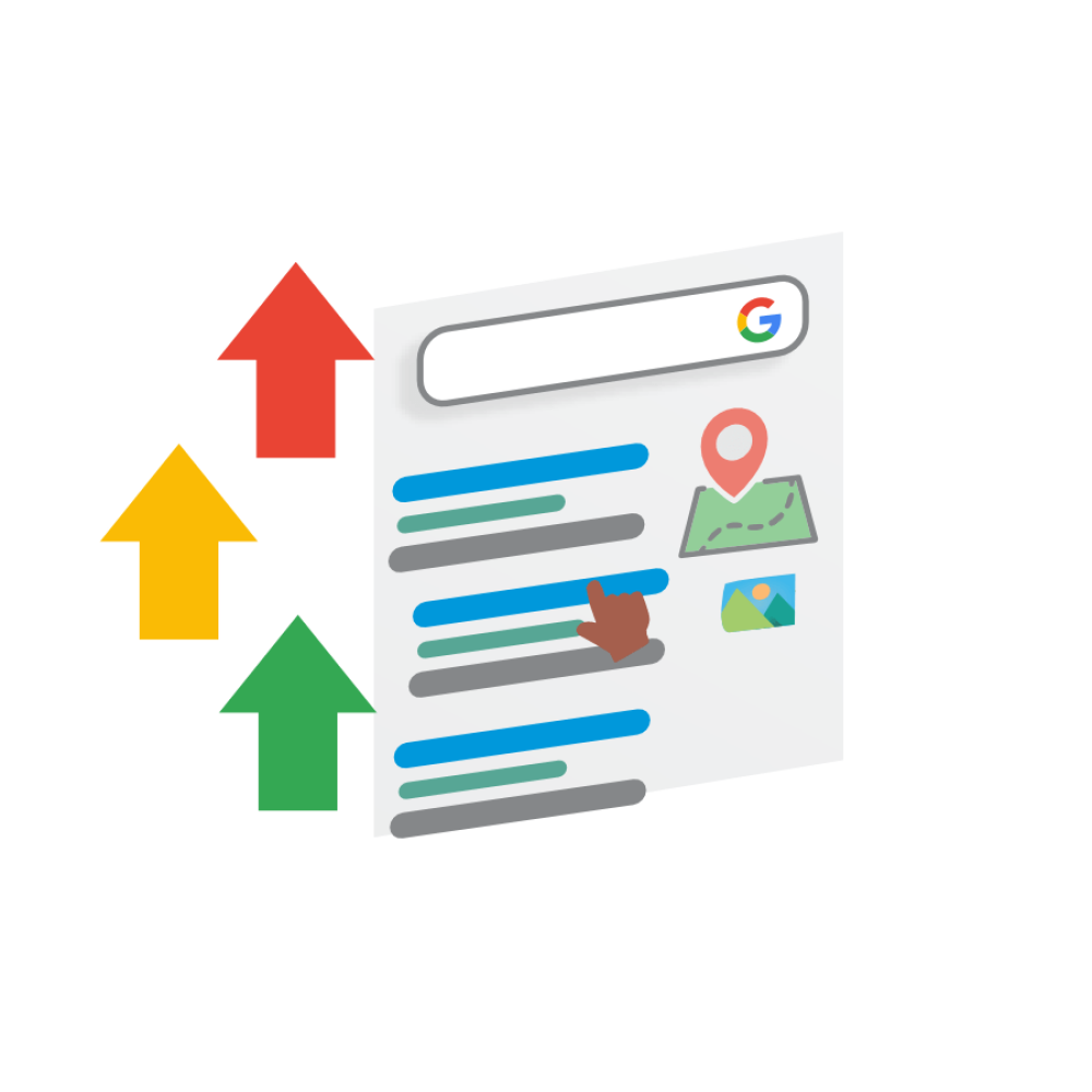 Criação de website para ficar nas primeiras posições do Google