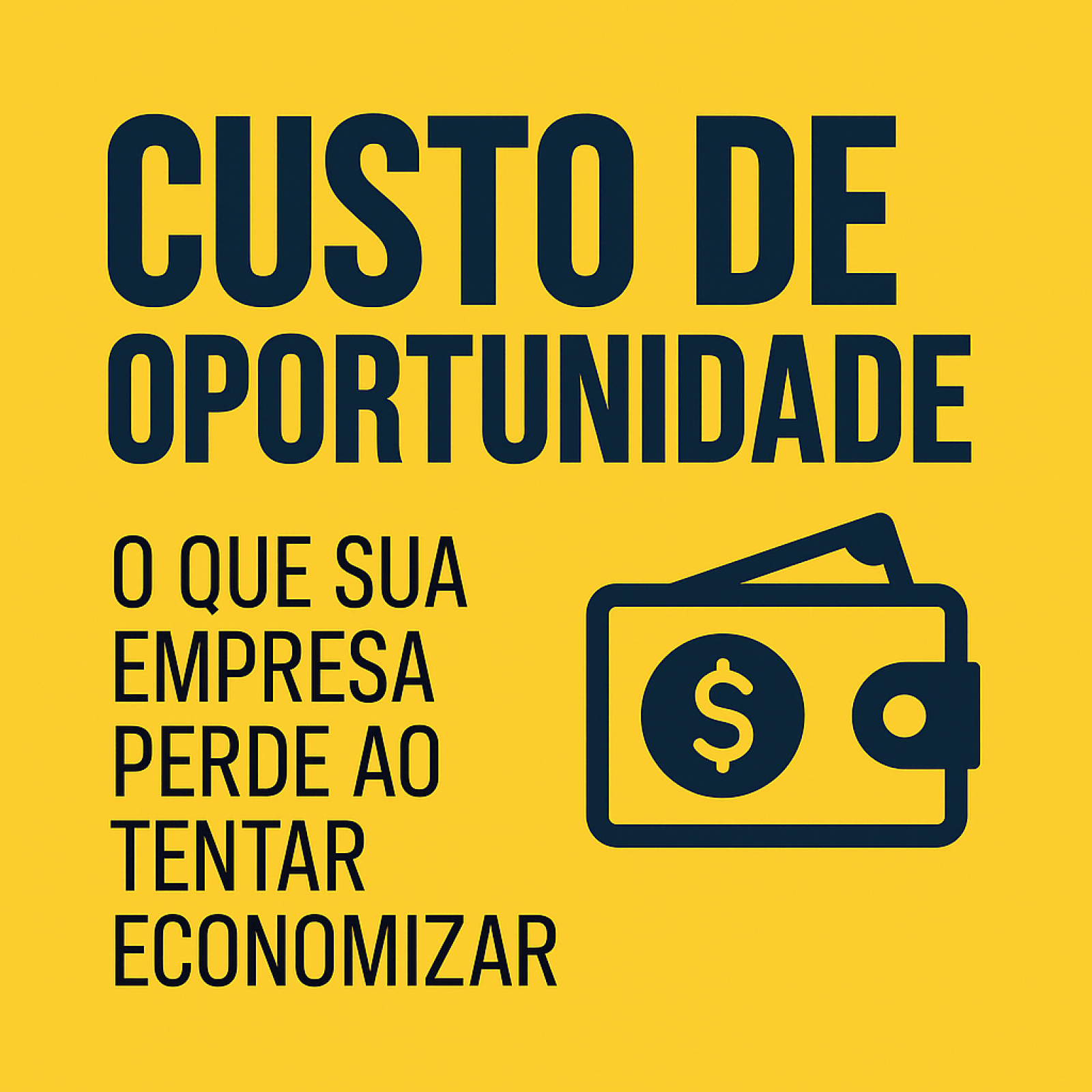 Imagem de capa do artigo Custo de Oportunidade no Marketing Digital: O que sua empresa perde ao tentar economizar