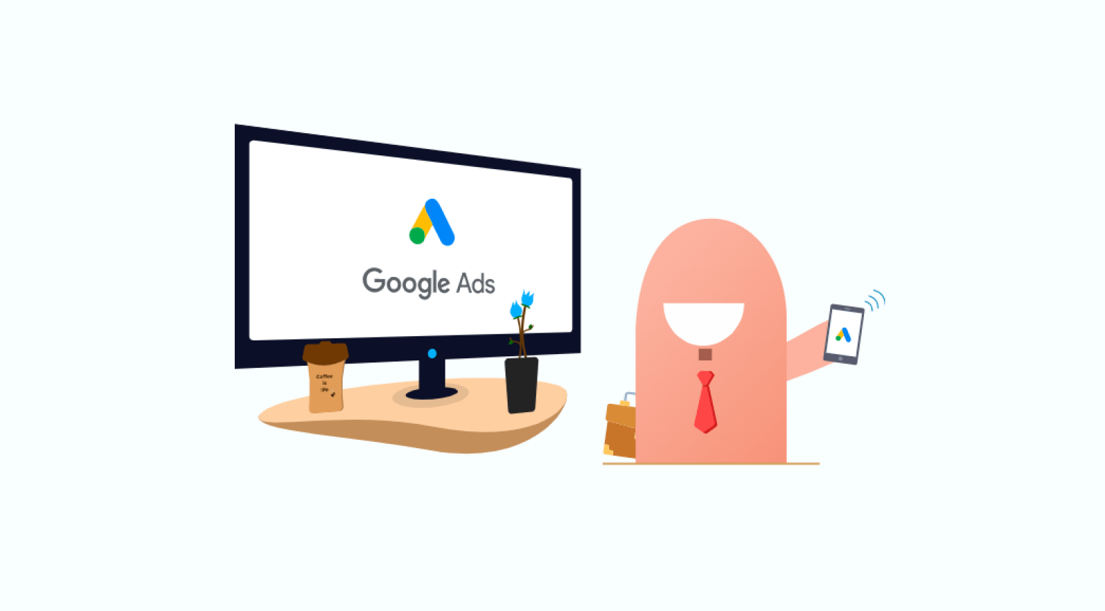 Imagem de capa do artigo Eu pesquiso no Google e não acho o anúncio da minha empresa no Google Ads