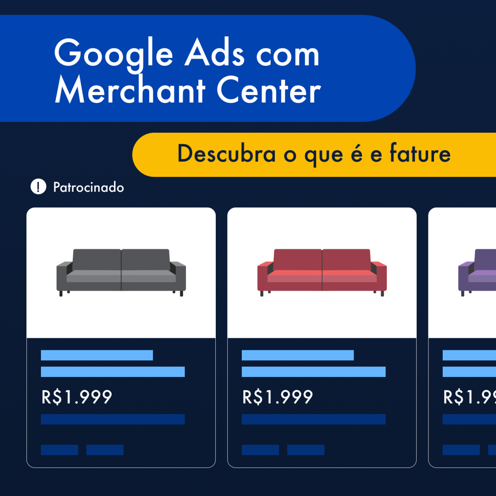 Imagem de capa do artigo Google Ads com Merchant Center: Descubra o que é e fature