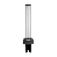 Imagem de Dispenser Poupador de Copos 150 a 200 mL Preto Multicopo – Nobre