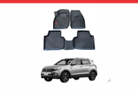 Imagem do produto Tapete Bandeja 3 Peças para Volkswagen T-Cross 2019 a 2025