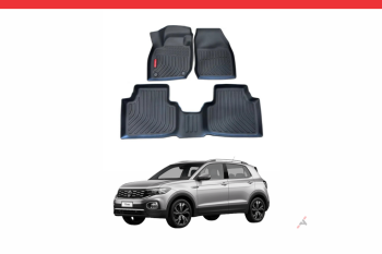 Imagem do produto Tapete Bandeja 3 Peças para Volkswagen T-Cross 2019 a 2025