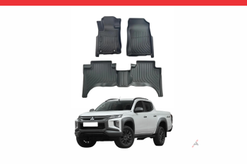 Imagem do produto Tapete Bandeja 3 Peças para Mitsubishi Triton 2022 a 2024