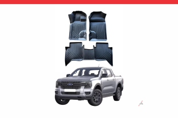 Imagem do produto Tapete Bandeja 3 Peças para Ford Ranger Cabine Dupla 2013 a 2023