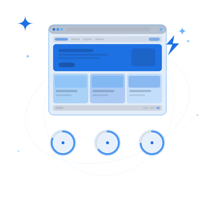 Ilustração: Otimização de sites criados por IA — Eco Webdesign