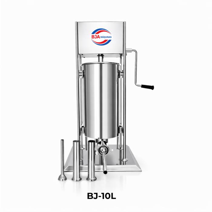 Imagem de Ensacadeira Bja-15kg Aço Inox - Canhão de Linguiça Vertical Modelo BJA-15L