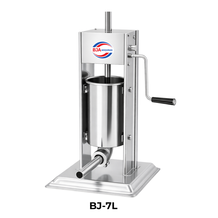 Imagem de Ensacadeira BJA-7kg Aço Inox - Canhão de Linguiça Vertical Modelo BJA-7L