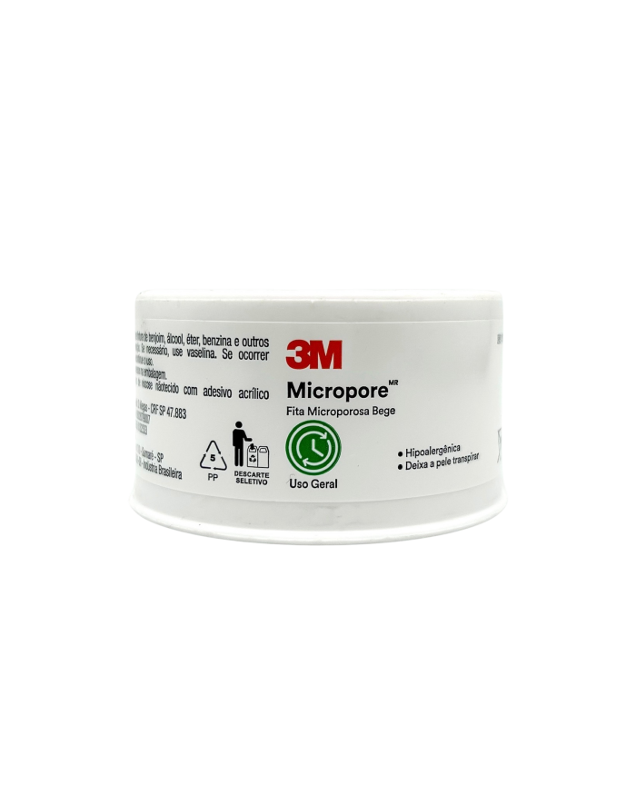 Imagem de Fita Micropore Bege 25 mm x 10 m 3M