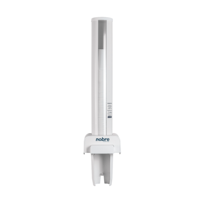 Imagem de Dispenser Poupador de Copos 150 a 200 mL Branco Multicopo – Nobre