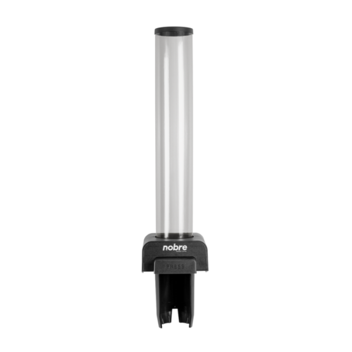 Imagem de Dispenser Poupador de Copos 150 a 200 mL Preto Multicopo – Nobre