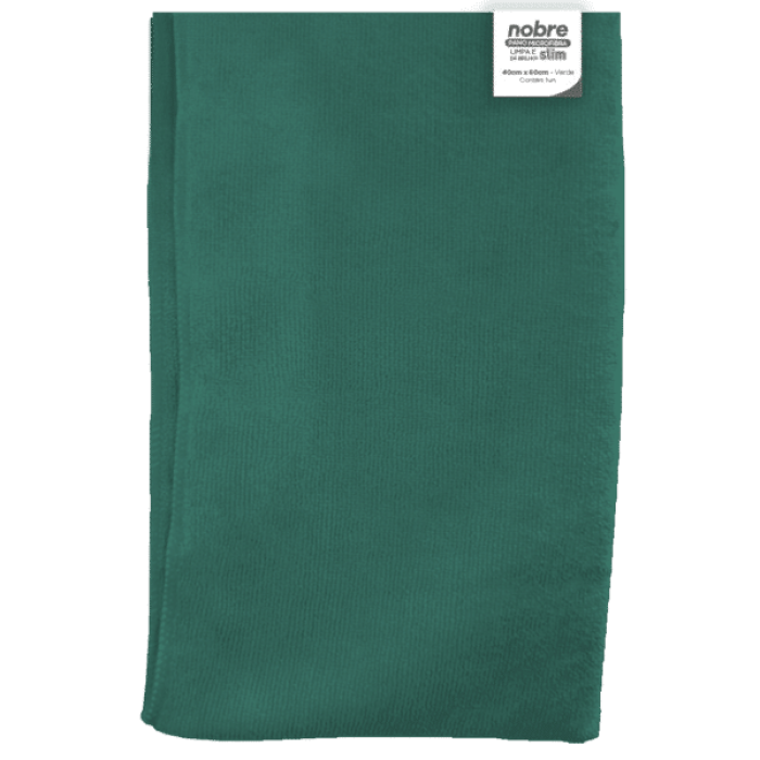 Imagem de Pano de Microfibra 40 x 60 cm Verde Slim – Nobre