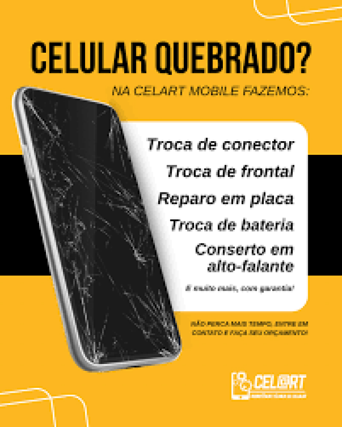 Imagem de Conserto de tela de celular