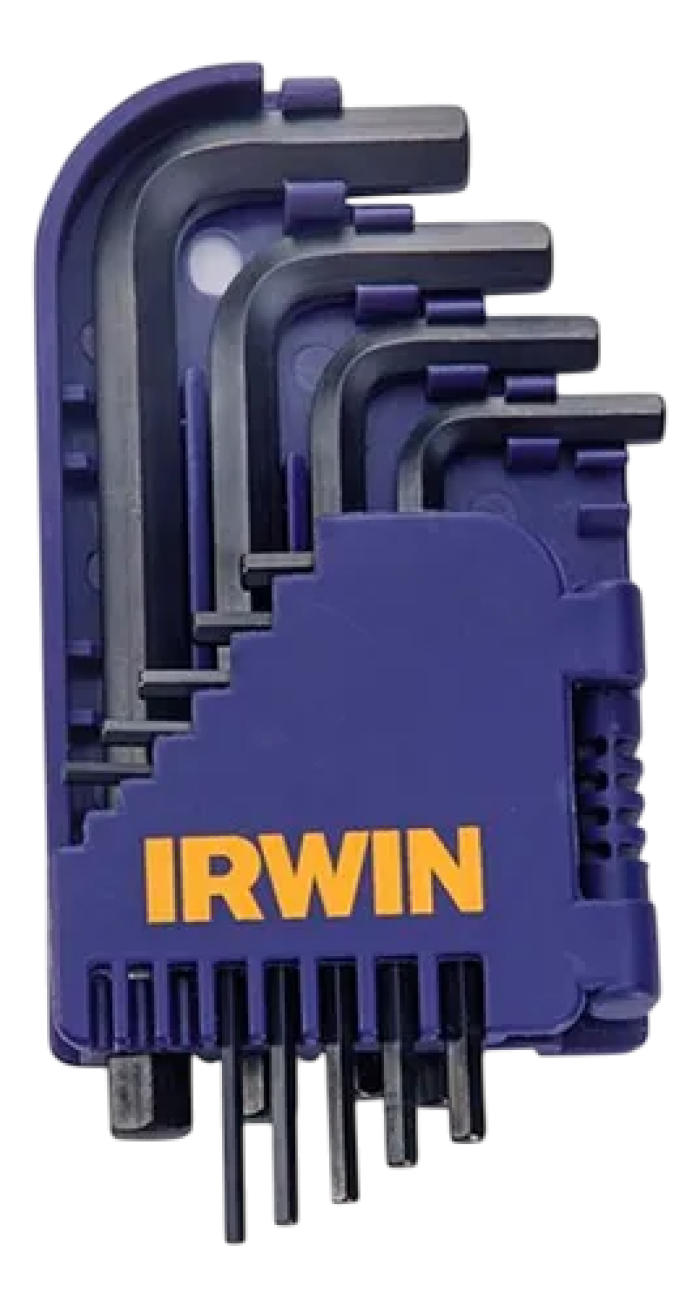 Imagem de Jogo Chave Allen Curta De 1,5 a 10mm 10 Pcs Irwin
