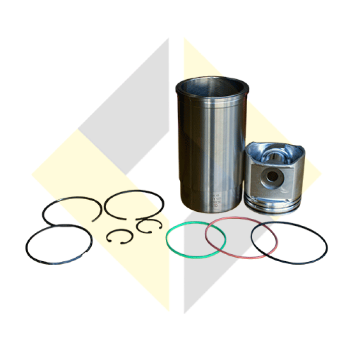 Imagem principal DZ110417 - Kit Completo Camisa Pistao e Anel Mahle Motor 6068 - Comp. John Deere - Linha Tratores