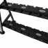 Imagem adicional 4 do item Estante Para Dumbbells em Inox Para 06 Pares