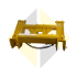 Imagem adicional 0 do item 2101500950 - Engate Rápido Mecânico Carreg. Jd 624k - Linha Construção