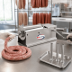 Imagem adicional 5 do item Ensacadeira Bja-5kg Aço Inox - Canhão de Linguiça Horizontal Modelo BJA-5L-H