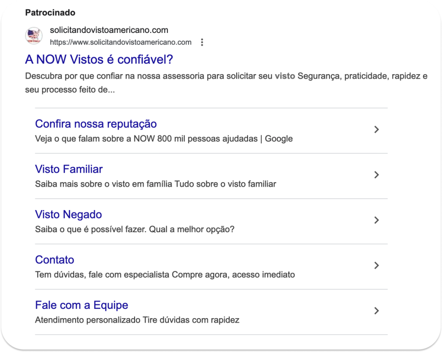 now vistos ads