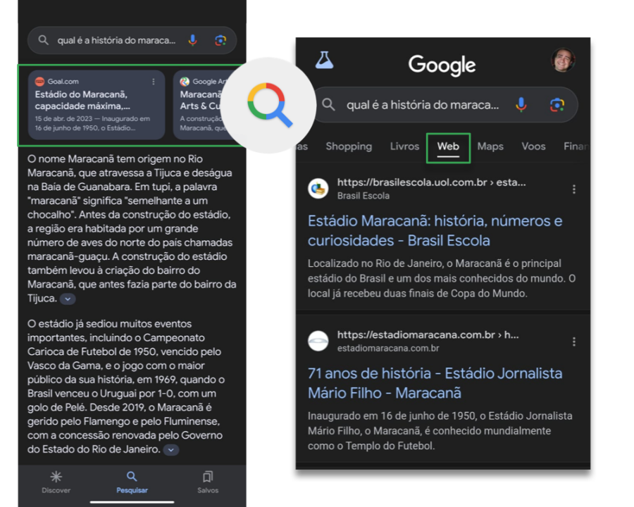 5 web na era ai overview
