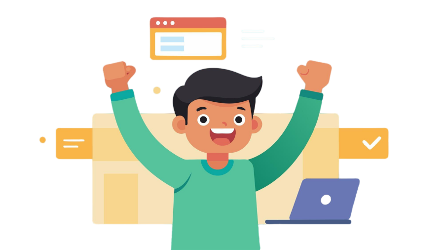 happy user