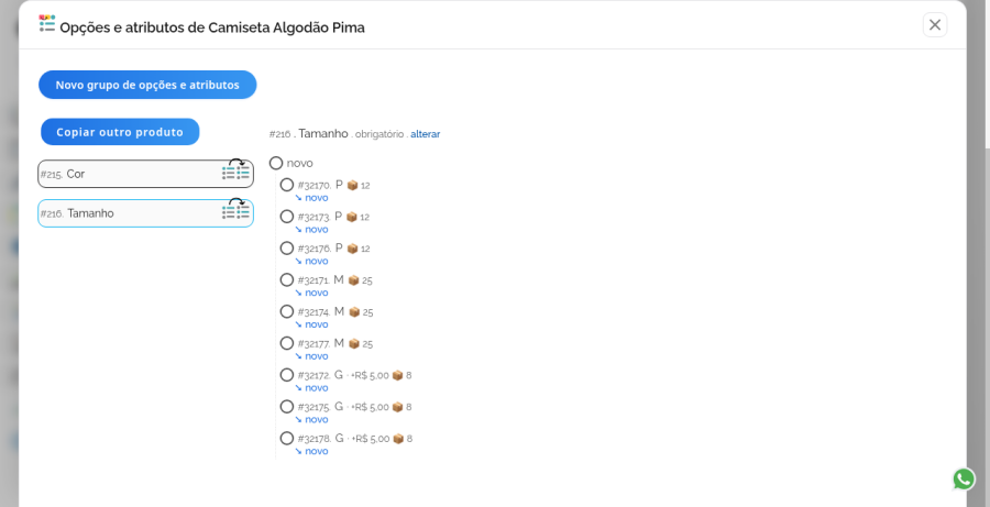 Valor adicional na variação